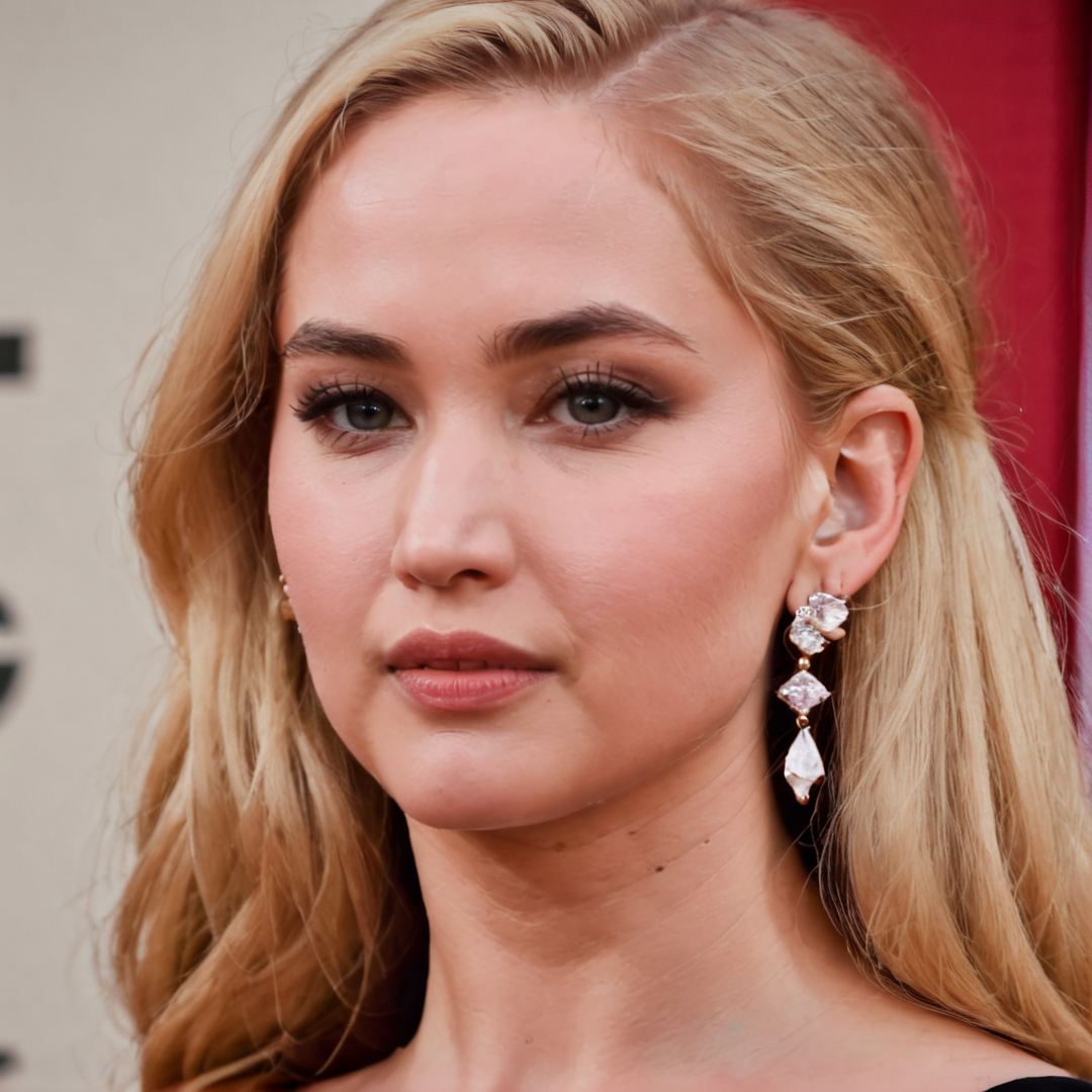 An AI generated picture of Jennifer Lawrence using our custom made LoRA