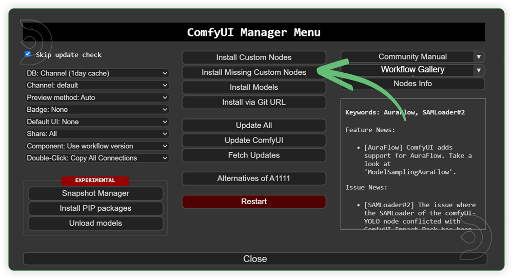 ThinkDiffusion StableDiffusion ComfyUI Character Consistency install missing custom nodes