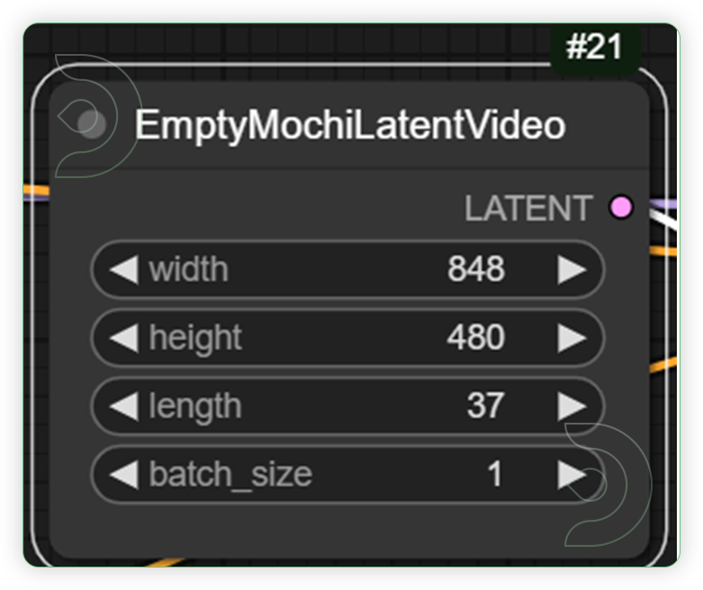 ThinkDiffusion StableDiffusion ComfyUI Mochi set the video size