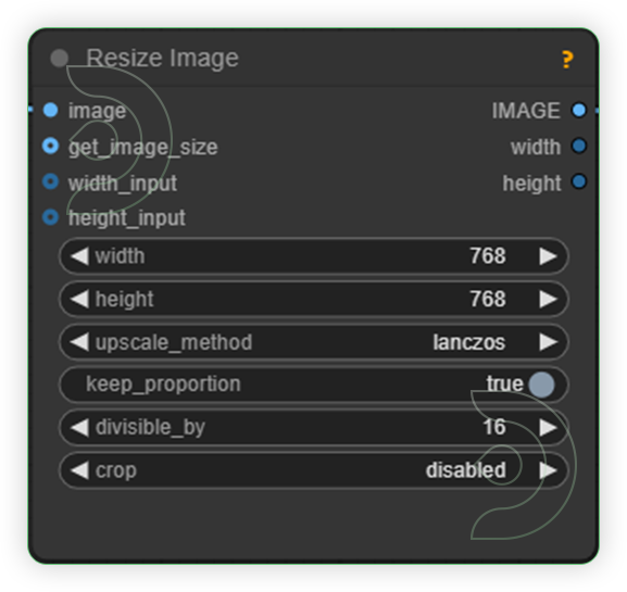 ThinkDiffusion StableDiffusion ComfyUI Hunyuan set the size